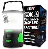 Internova Monster LED Camping Lantern, Ultra Long Lasting Battery Powered Lantern, Massive Brightness with Fully Dimmable Control, for Survival, Emergency, Hurricane Camp Lantern and Tent Light
