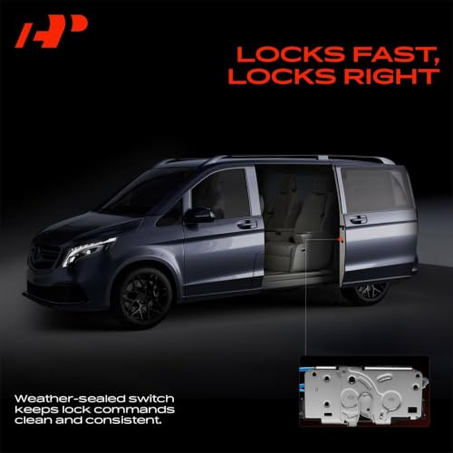 Image of A-Premium Right Passenger Side Sliding Door Lock Latch Actuator | Compatible with 2014-2017 Ram ProMaster 1500, ProMaster 2500, ProMaster 3500