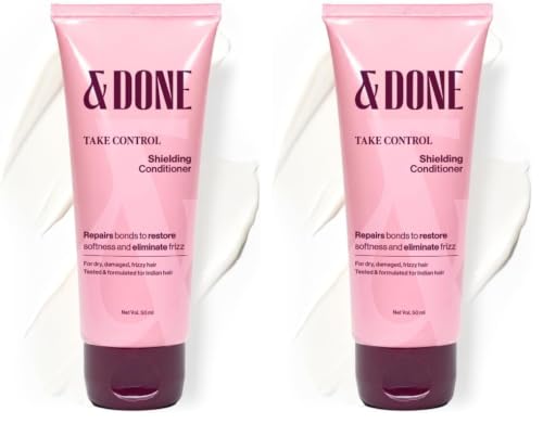 Image of &Done Conditioner for Dry, Frizzy Hair | Professional Bond Repair Conditioner Suitable For All Hair | Reduces Frizz, Repairs Bonds & Controls Breakage | Hydrates & Strengthens Hair from Root to Tip | Compatible with Chemically Treated Hair | SLS & Paraben Free