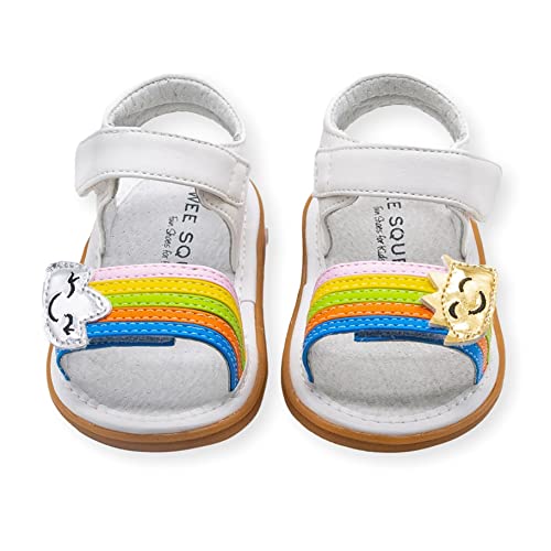Image of Wee Squeak Toddler Squeaky Sandals with Removable Squeaker in Fun Styles & Colors for Boys and Girls