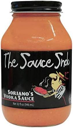 Soriano's Vodka Pasta Sauce 32 oz (1-pack)