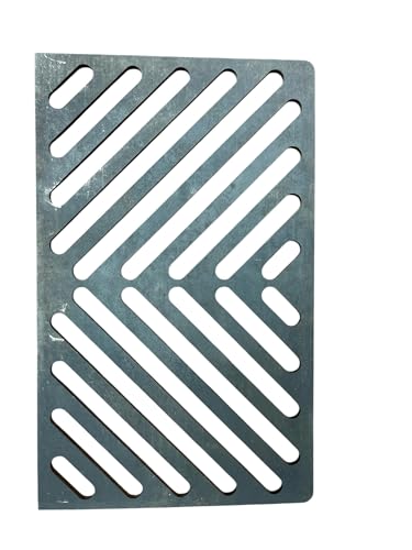 Total Hearth Harman Oakwood Wood Stove Grate (2-00-249122/20619) – Replacement Cast Grate for Firebox & Ash Bin Separation