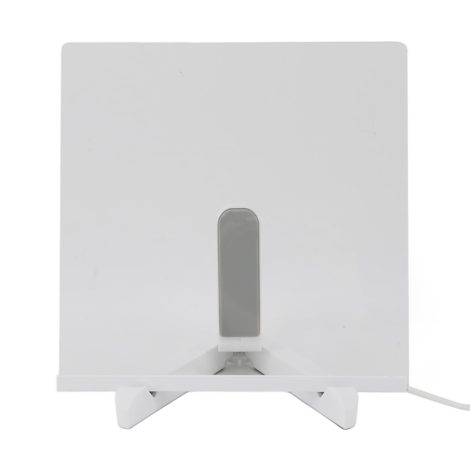 Droog uitwisbaar acrylbord, ledlicht, prikbord met standaard, 7 gekleurde pennen, 2 doeken voor schrijven en opnemen