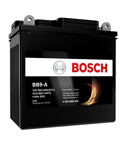 Bateria Moto SUZUKI GS 120 Bosch 9ah bb9-a (yb7-a)