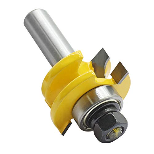 Nxtop 3Pcs 1/2'' Shank Rail Blade Cutter Panel Cabinet Router Bits Set Milling Cutter Power Tools Door Knife Wood Cutter #TOP5