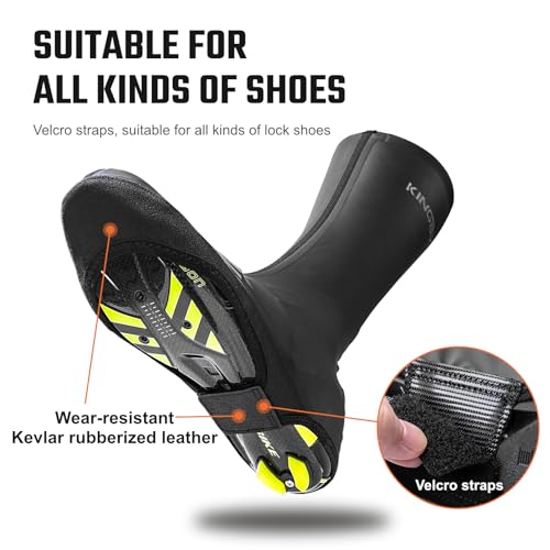KINGBIKE Water Repellent Windproof Overshoes