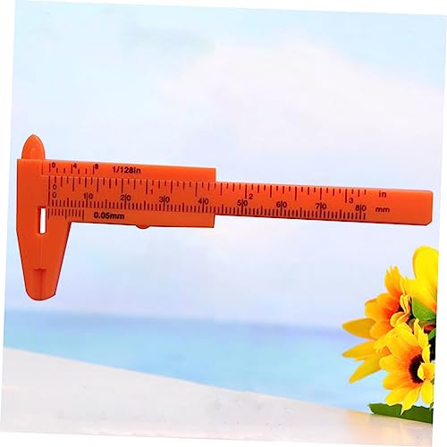 Calibrador Vernier Plástico Mini Ligero para Joyería miniatura 3
