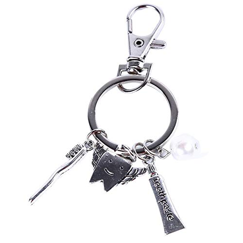 Preisvergleich Produktbild GMTEXTILES Fashion Dental Hygienist Nursing Mann und Frau Märchen Schlüsselbund Schmuck Zubehör Geschenk
