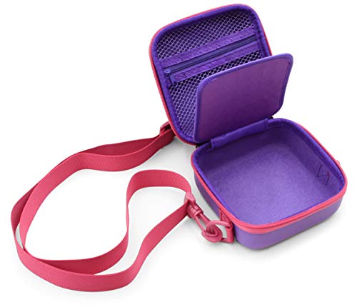 CASEMATIX Carry Case Compatible with Yoto Mini 2024 Edition Bluetooth Music Player and Yoto Mini Cards - Includes Case Only - Main Compartment Measures 4.5