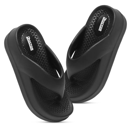 Image of DOCTOR HEALTH SUPER SOFT Women's Hot Pink Flip-Flops Slippers | Flip-Flops | Women's & Girl's Slippers | Comfortable & Lightweight | Soft Foot Massager | All Day Wear Flip-Flops Slipper