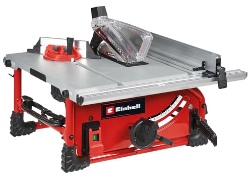 Einhell Tischkreissäge TE-TS 254 T (2000 Watt, 89 mm Schnitthöhe, Ø 254 mm Sägeblatt,...