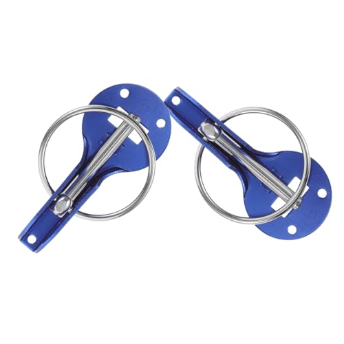 BELLIFFY 1 Set Hood Lock Kit for Cars High Performance Quick Release Pins for Racing Modification Durable Construction Effortless Installation Enhanced Engine Security for DIY Enthusiasts