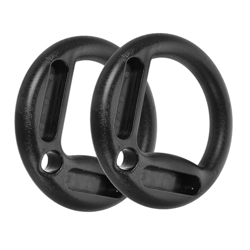 Mipcase Gymnastics Rings for Pull up Bar 2pcs Exercise Ring Workout Handles Lifting Straps Gym Accessory Set