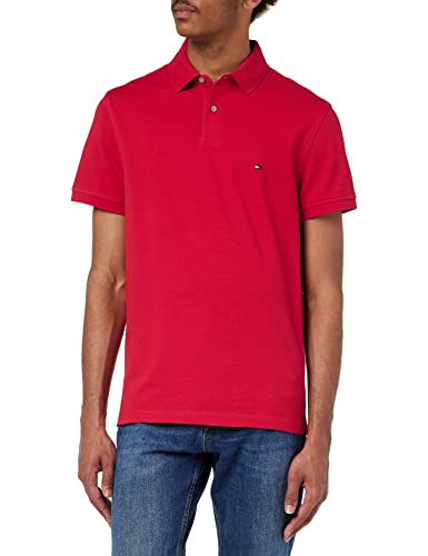 Tommy Hilfiger 1985 Regular Polo Mw0mw17770 Camiseta Polo, Rojo (Primary Red), XL para Hombre