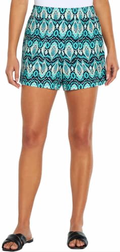 Short léger femme Wildfox plumes bleues grande taille XX-Large fluide