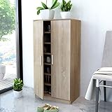 Keyur Zapatero, Zapatero, Zapatero, Zapatero, Zapatero, Zapatero, 7 estantes, Roble