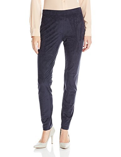 Glenda Faux Suede Pant, Midnight 