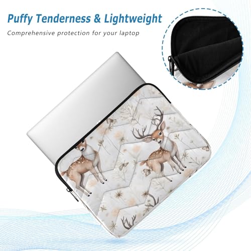 Funda impermeable para portátil 13-14 pulg diseño flores miniatura 5