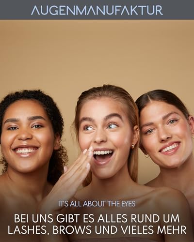 Augenmanufaktur Wimpernlifting Lotion Doppelkammer Sachets - 10 Stück - Wimpernlifting - Formt & Fixiert Wimpern - Schonend & Einfach - Vegan