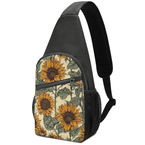 Mochila tipo bandolera ligera para senderismo y viaje miniatura 1