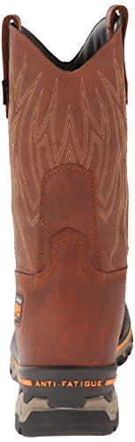 Bota de trabalho e caça masculina Timberland PRO AG Boss de liga de metal com bico quadrado