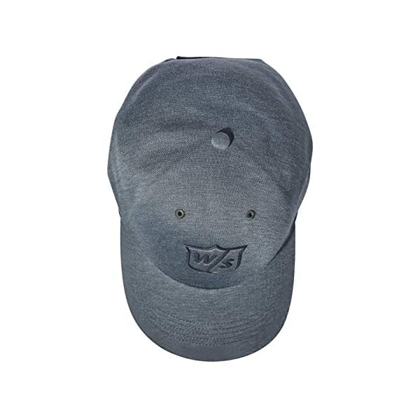 Wilson Staff One Touch Golf Cap, Ash Light Grey