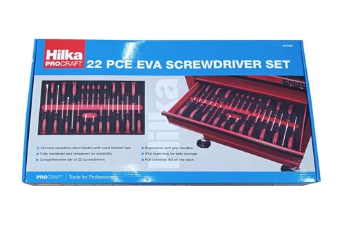 Hilka 32700022 22 PCE EVA Screwdriver Set