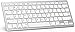 Price comparison product image OMOTON Bluetooth Wireless Keyboard for iOS Compatible with iPad Pro/Air/Mini, iPhone and More, UK QWERTY Keyboard Layout, Silver