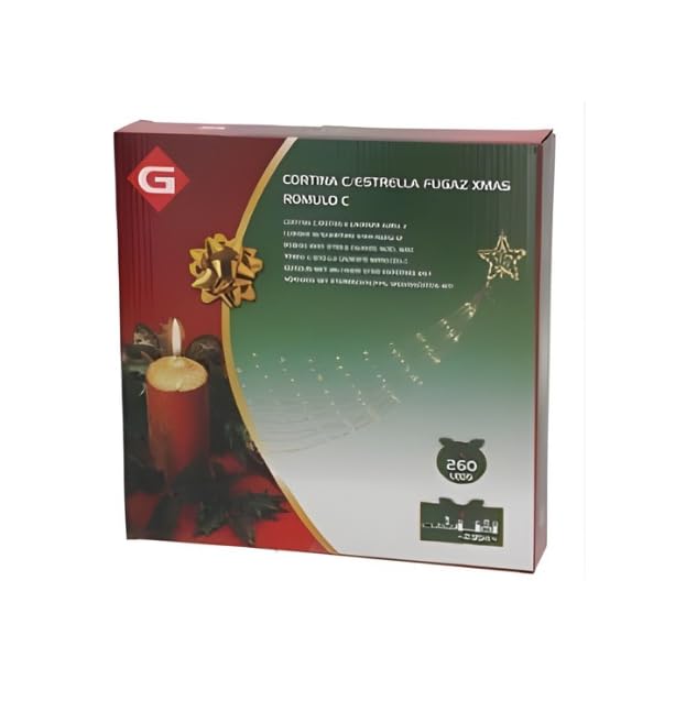 Gerimport XMAS Sternenvorhang mit 260 LEDs