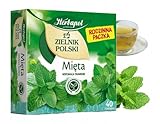 Herbapol Pfefferminztee 40 Teebeutel - Minze Kräutertee - 100% Pfefferminze Tee