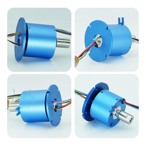 Bague collectrice rotative pour éviter l'entortillement des câbles électriques 10A - 2
