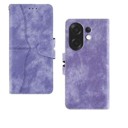 Image of amazon basics Vivo X200T 5G Flip Cover | Card Pockets Wallet & Stand | Flip Cover for Vivo X200T 5G (Purple)