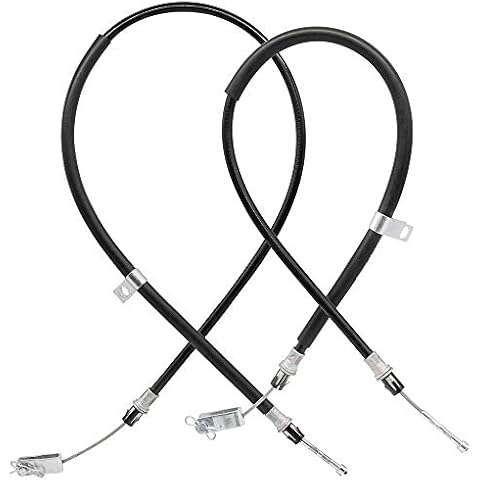 CLUBRALLY 2PCS Club Car Precedent Brake Cable Driver & Passenger Side 2004+ G&E Golf Cart Cover