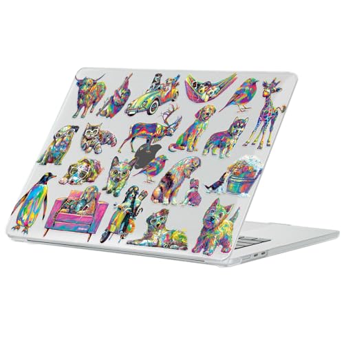 Coque ordinateur portable MacBook Air 13.6 robuste et élégante sous licence P.D. Moreno