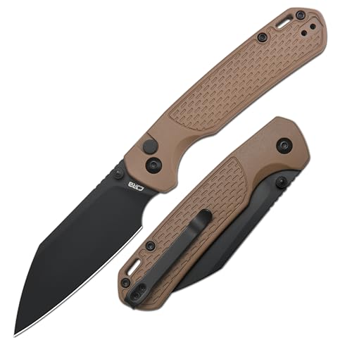Image of CJRB Pyrite-Light Pocket Knife, 3.34'' AR-SFII Steel Blade, FRN Handle