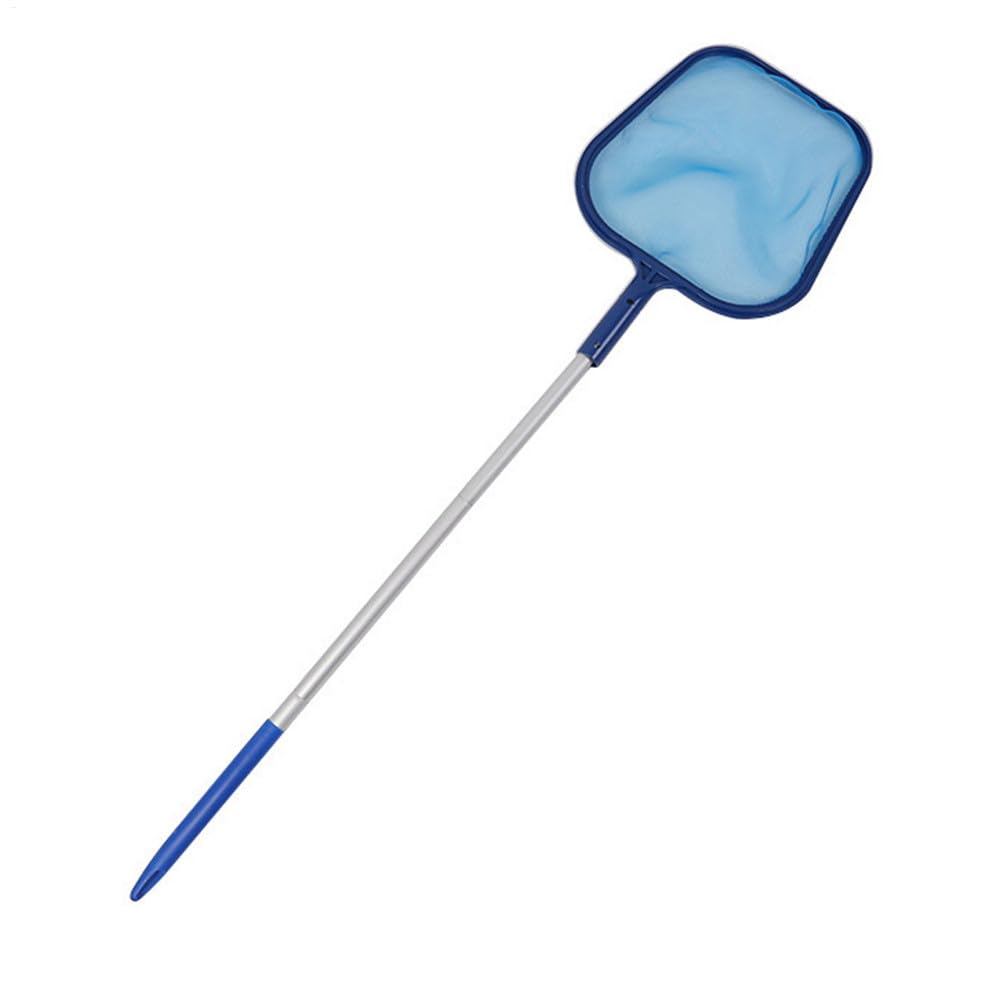 Pool Skimmer Net with Pole, Pond Nets for Cleaning, Swimming Pool Leaf Cleaning Net Fine Mesh Skimmer, Fine Mesh Net for Cleaning Pool Liners, Spas, Ponds