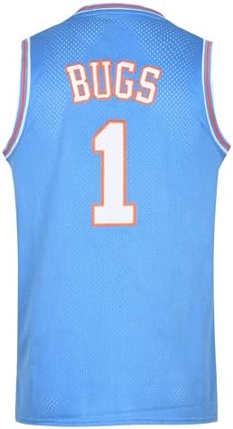 Men’s Bugs 1 Space Movie Jersey Basketball Jersey