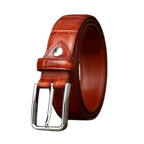 Ceinture cuir gaufré crocodile pour sublimer vos tenues de bureau et de soirée