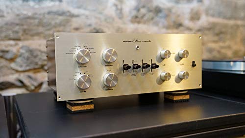 Tuneful Cables Sound Isolation Pads. Cork Pads For Turntables To Reduce Vibration & Skipping (1" Pack Of 4) #TOP2