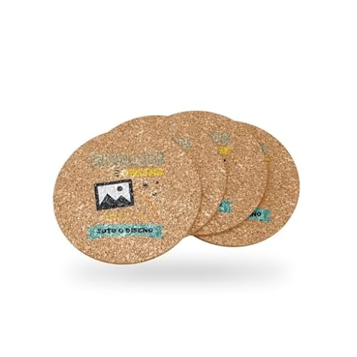 DEREGALOOS Posavasos de Corcho Personalizados con Nombre, Foto, Texto. Set de 6. Regalos Originales Personalizados. Juego de 6 Posavasos Originales | Ya disponible en tu tienda friki favorita! En mundofriki.es!