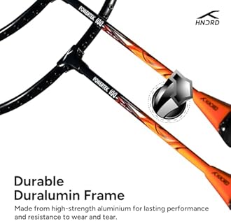 Hundred POWERTEK 100 (Set of 2) Badminton Racket with Full Cover