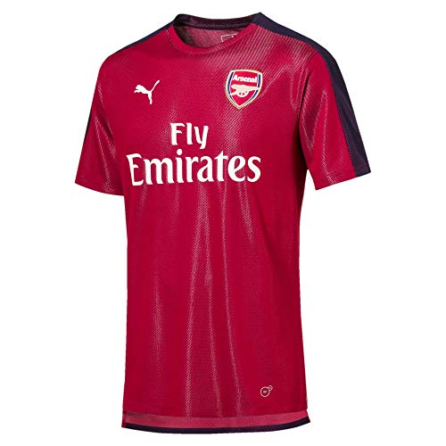 PUMA Herren Arsenal FC Stadium SS with EPL Sponsor Logo Jersey, Chili...