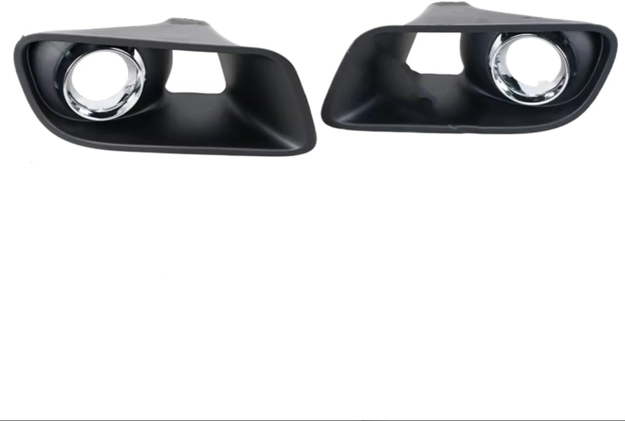 For Dodge For Charger For SRT-8 SRT8 2012-2014 Car Front Bumper Fog Lamp Light Cover Frame Foglight Trim Lid Bezel Hood Fog Light Cover(Left and right)