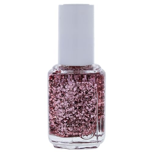 essie Nail Polish, Glossy Shine Finish, A Cut Above, Pink Glitter, 0.46 Ounce