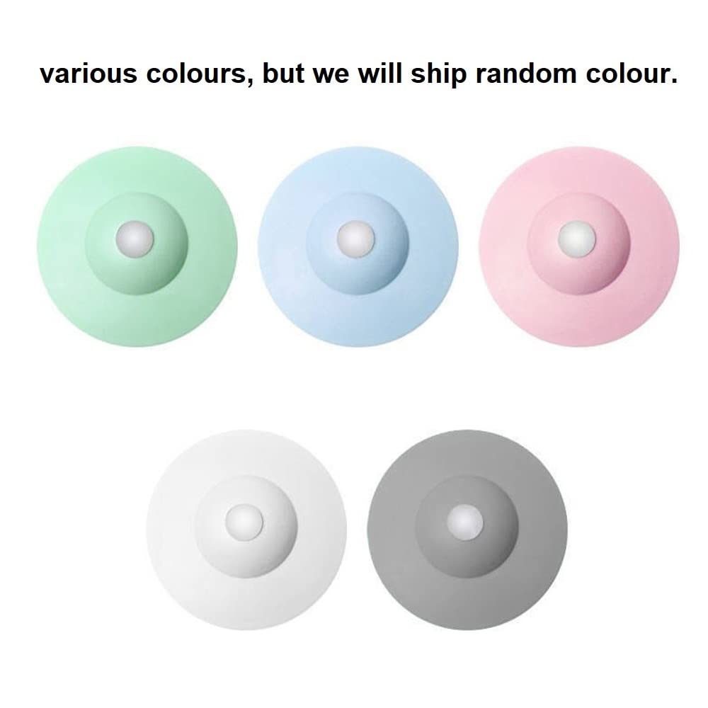 Silicone Sink Stopper & Hair Catcher - FREE SHIPPING -6 Silicone Sink Stopper & Hair Catcher - FREE SHIPPING -6
