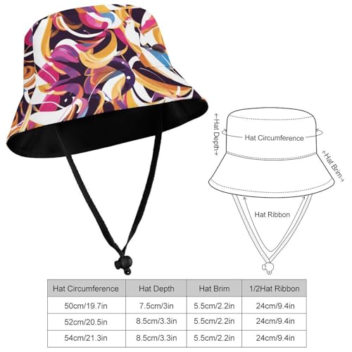 Toddler Bucket Hat for Boys 12-18 Months – Infant Summer Cap, Newborn Sun Hat, Kids Beach Cowboy Style2