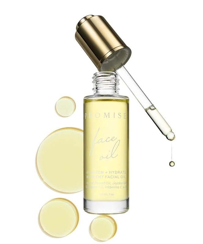 Promise Prenatal Óleo facial com vitamina C, óleo de damasco, ácido hialurônico e vitamina E
