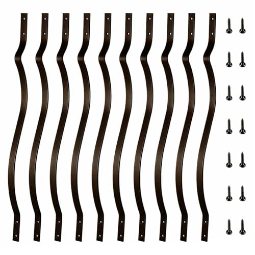 HZIU Wave Arc Metal Balusters