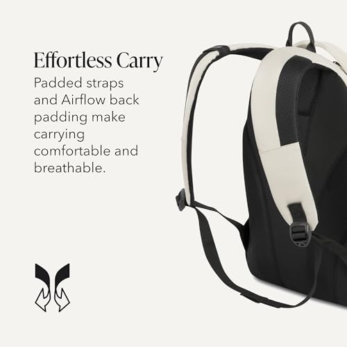 Image of SWISSGEAR Bungee Core Laptop Backpack, Fits Most 13-Inch Laptops, Airflow Back Panel, Reflective Accents, and Bungee Cord System, Black, 26L, 17.25-Inch