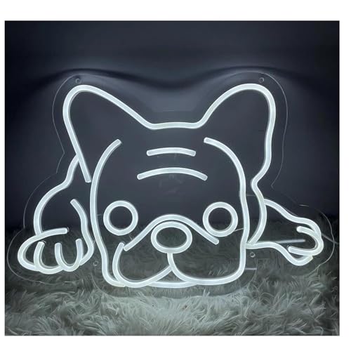Veilleuse pour chien rose le cadeau idéal en néon pour décoration
